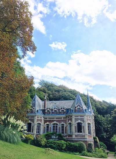 Le château des Aygues à Etretat